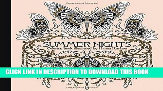 Read Now Summer Nights Coloring Book: Originally Published in Sweden as "Sommarnatt" (Daydream