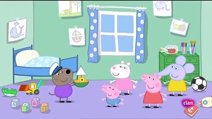 Peppa pig Castellano Temporada 4x14 El capitán papá dog Peppa Pig Español