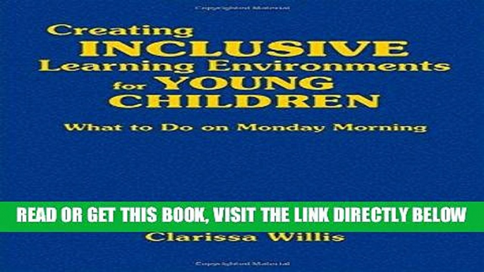 [Free Read] Creating Inclusive Learning Environments for Young: What to Do on Monday Morning Free