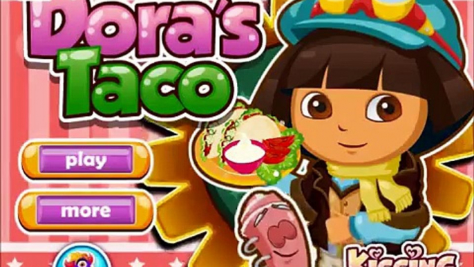 Baby Games to Play - Doras Tacos Cooking Game. Fun Dora Games, Cooking Games for Little Girls