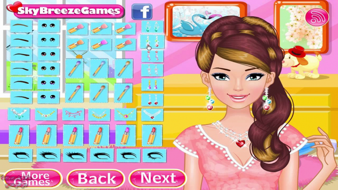 Fun Spring Hair and Makeup - Barbie Makeover Games for Girls