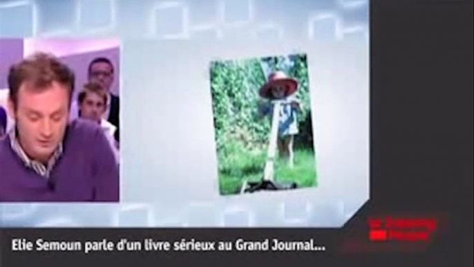 Malaise à la TV - La fausse bagarre de Elie Semoun au Grand Journal de Canal+