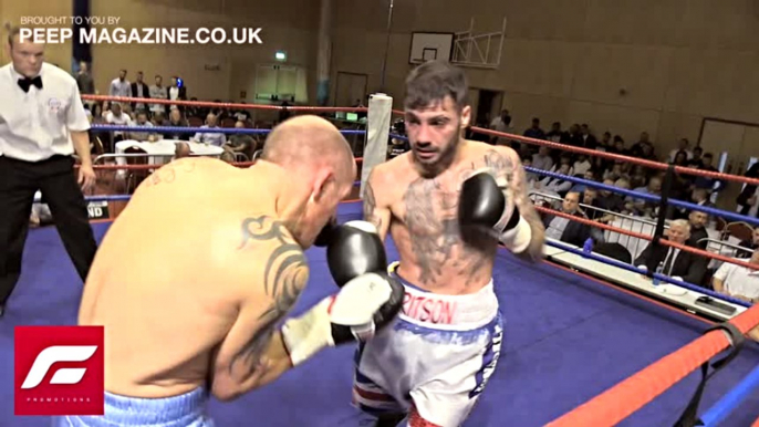 LEWIS RITSON V JAMES GORMAN 'INVINCIBLE' FIGHTING CHANCE / PEEP MAGAZINE