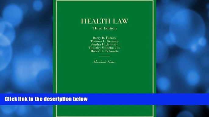 Big Deals  Health Law (Hornbook)  Full Ebooks Most Wanted