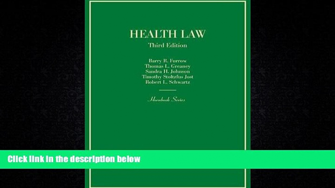 Big Deals  Health Law (Hornbook)  Full Ebooks Best Seller