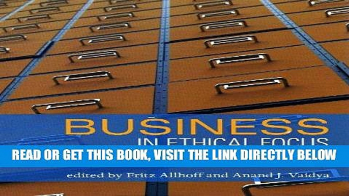 [Free Read] Business in Ethical Focus: An Anthology Free Download