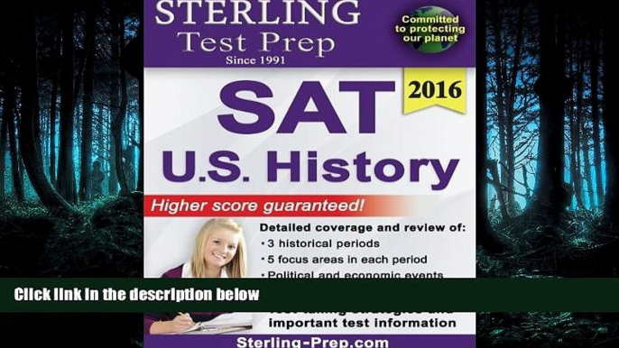 Popular Book Sterling Test Prep SAT U.S. History: SAT Subject Test Complete Content Review