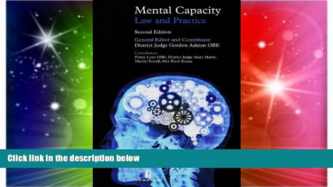 READ FULL  Mental Capacity: Law and Practice: Second Edition  READ Ebook Full Ebook