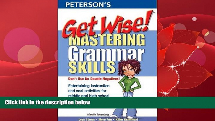 Online eBook Get Wise!  Mastering Grammar Skills 1E