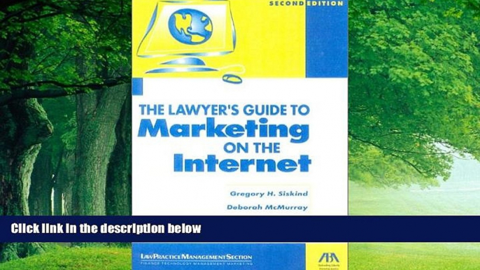 Books to Read  The Lawyer s Guide to Marketing on the Internet  Best Seller Books Best Seller