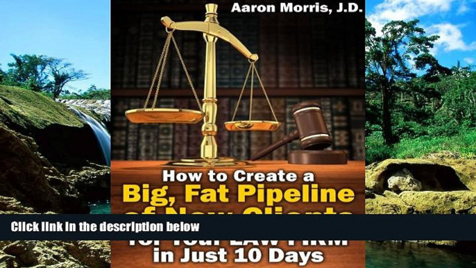 Must Have  How to Create a Big, Fat Pipeline of New Clients for Your Law Firm in Just 10 Days