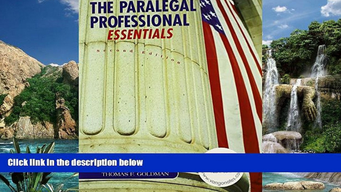 Big Deals  Paralegal Professional: Essentials (2nd Edition)  Best Seller Books Most Wanted