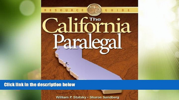 Big Deals  The California Paralegal (Paralegal Reference Materials)  Best Seller Books Most Wanted