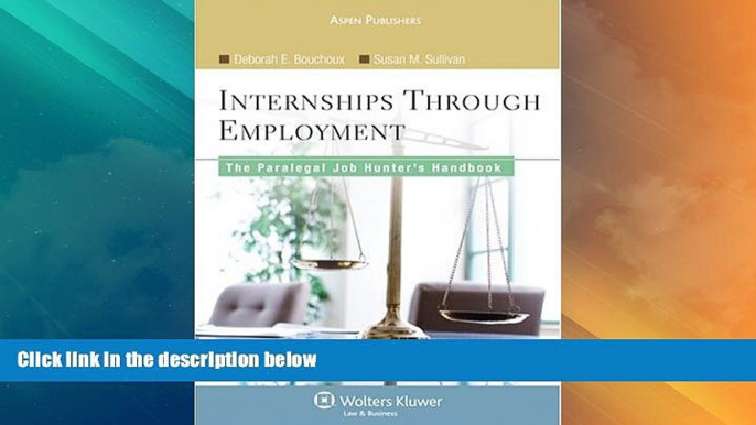 Big Deals  Paralegal Job Hunters Handbook: From Internships To Employment  Best Seller Books Most