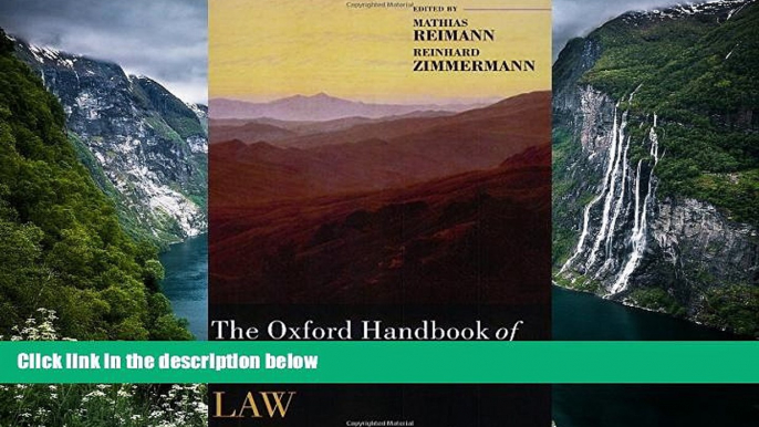 Big Deals  The Oxford Handbook of Comparative Law (Oxford Handbooks)  Best Seller Books Most Wanted