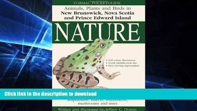 FAVORITE BOOK  Formac Pocketguide to Nature: Animals, plants and birds in New Brunswick, Nova