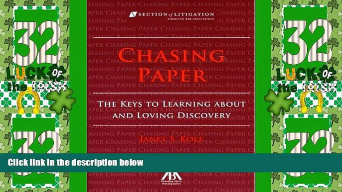 Big Deals  Chasing Paper: The Keys to Learning About and Loving Discovery  Best Seller Books Best