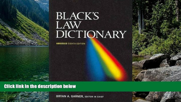 Big Deals  Black s Law Dictionary: Abridged Version  Best Seller Books Most Wanted