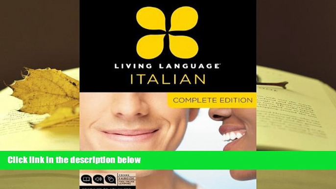 Audiobook  Living Language Italian, Complete Edition: Beginner through advanced course, including