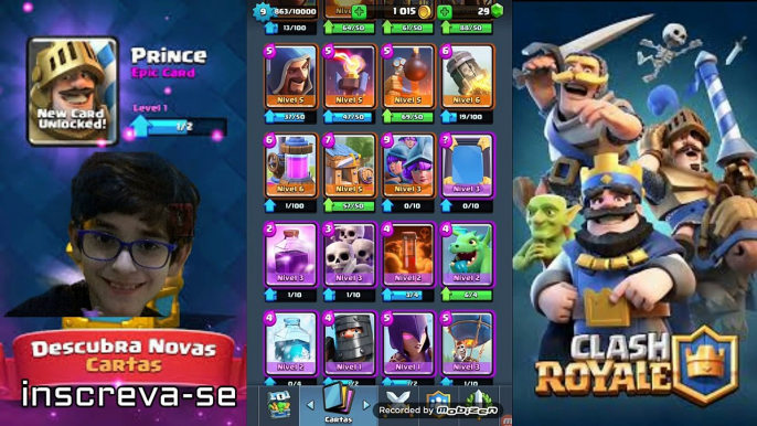 clash royale as lendarias cartas e informações clash royale