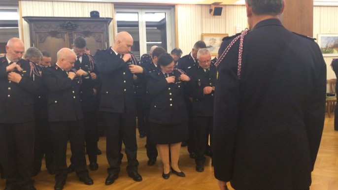 Les pompiers fêtent Sainte-Barbe