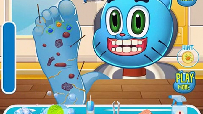 Gumball FOOT Doctor Top New Game for Kids 2016