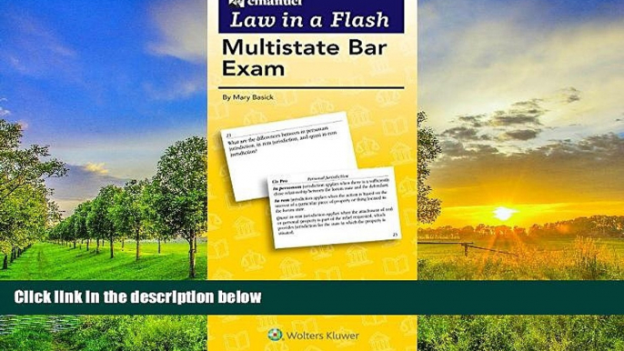 Audiobook  Multistate Bar Exam Flash Cards (Law in a Flash) For Kindle