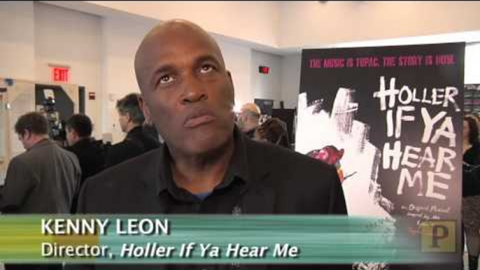 Cast and Creatives of "Holler If Ya Hear Me" Chat About Tupac Musical