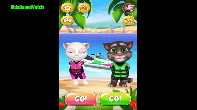 Talking Tom Talking Angela Jetski Gameplay Android 35 Action adventure Game