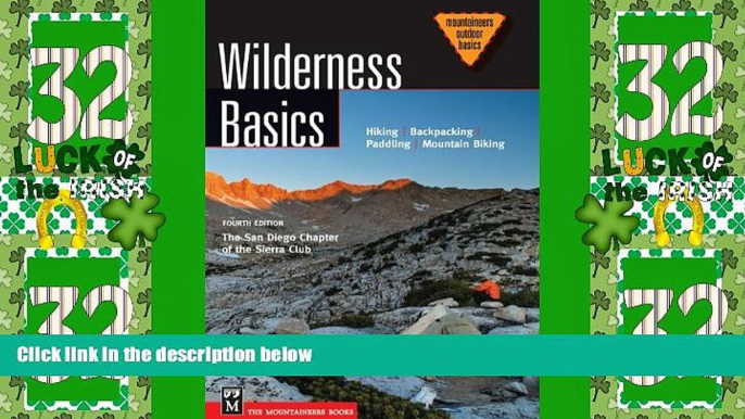 Big Deals  Wilderness Basics 4th Ed (Mountaineering Outdoor Basics)  Best Seller Books Best Seller