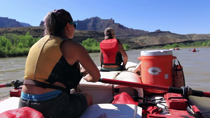 Utah River Rafting Green River through Desolation Canyon-HD