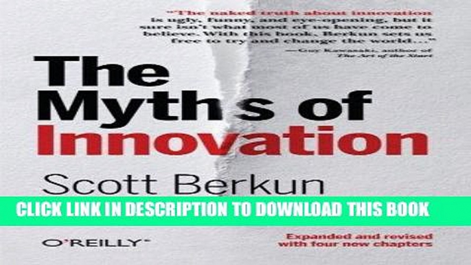 [FREE] EBOOK The Myths of Innovation BEST COLLECTION