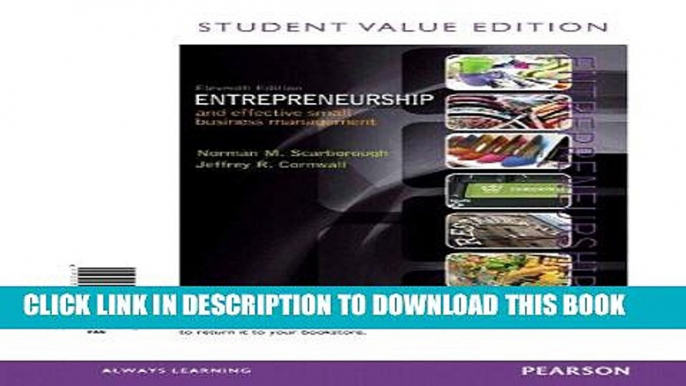 Best Seller Entrepreneurship and Effective Small Business Management, Student Value Edition (11th