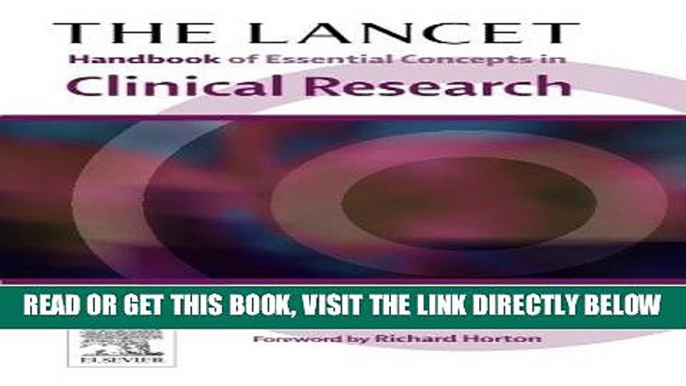 [READ] EBOOK The Lancet Handbook of Essential Concepts in Clinical Research (The Lancet Handbooks)