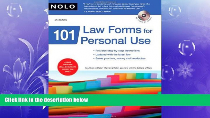 Big Deals  101 Law Forms for Personal Use (Book   CD-Rom)  Best Seller Books Most Wanted