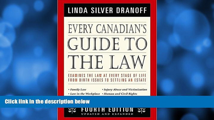 Big Deals  Every Canadian s Guide Tot He Law 4th Edition  Best Seller Books Most Wanted