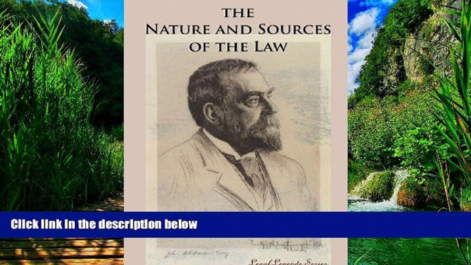 Big Deals  The Nature and Sources of the Law (Legal Legends Series)  Full Ebooks Best Seller