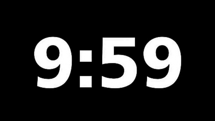 10 Minute Countdown Timer - Simple Format Ten Minute