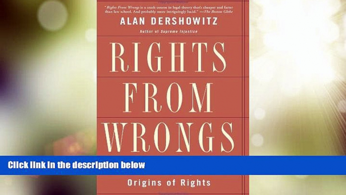 Big Deals  Rights from Wrongs: A Secular Theory of the Origins of Rights  Best Seller Books Best