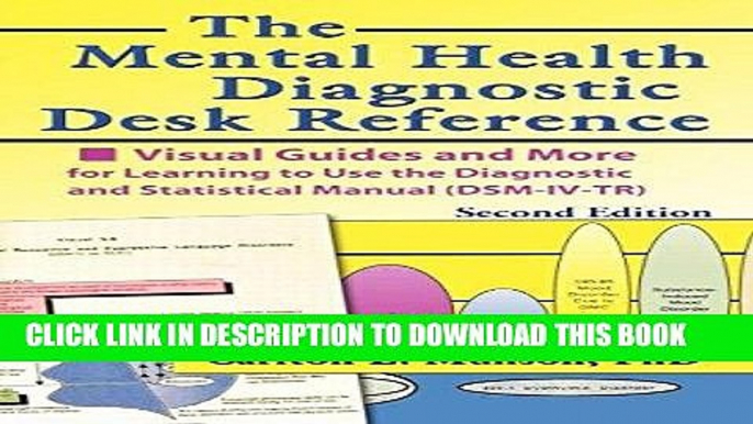 Best Seller The Mental Health Diagnostic Desk Reference: Visual Guides and More for Learning to