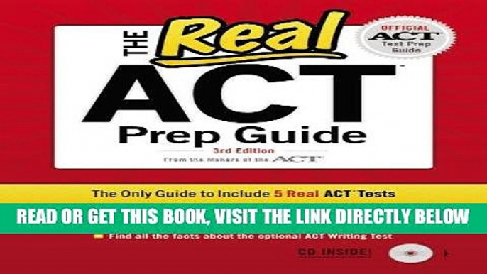 [FREE] EBOOK The Real ACT (CD) 3rd Edition (Official Act Prep Guide) ONLINE COLLECTION