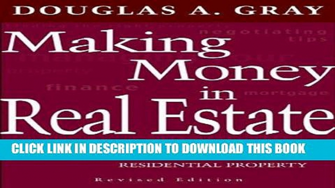 ee Read] Making Money in Real Estate: The Canadian Guide to Profitable Investment in Residential