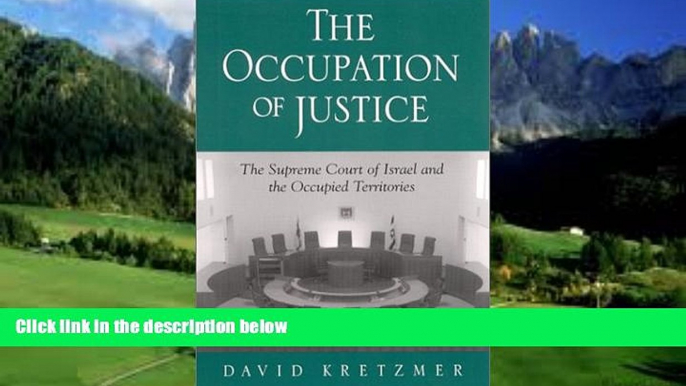 Big Deals  The Occupation of Justice: The Supreme Court of Israel and the Occupied Territories