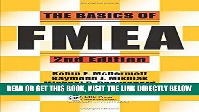 [Free Read] The Basics of FMEA, 2nd Edition Free Online