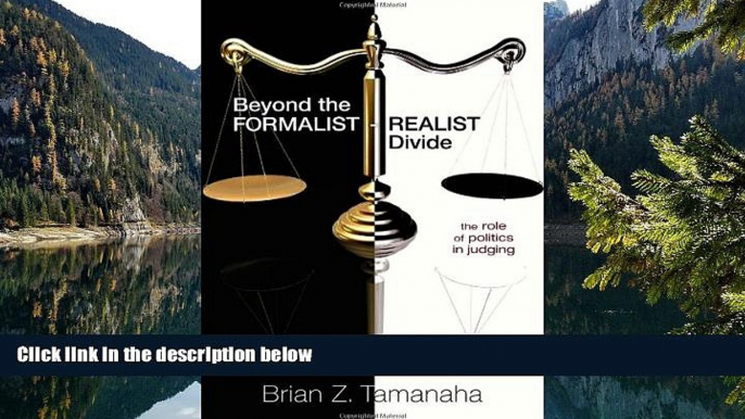 Deals in Books  Beyond the Formalist-Realist Divide: The Role of Politics in Judging  Premium