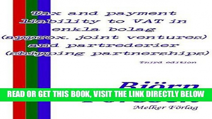 [Free Read] Tax and payment liability to VAT in enkla bolag (approx. joint ventures) and