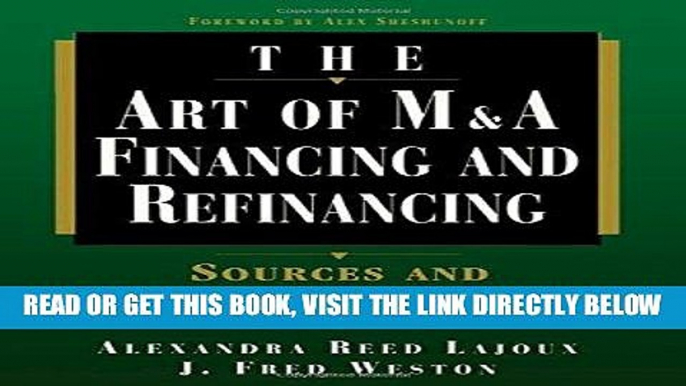 [Free Read] Art of M A: Financing and Refinancing Free Online