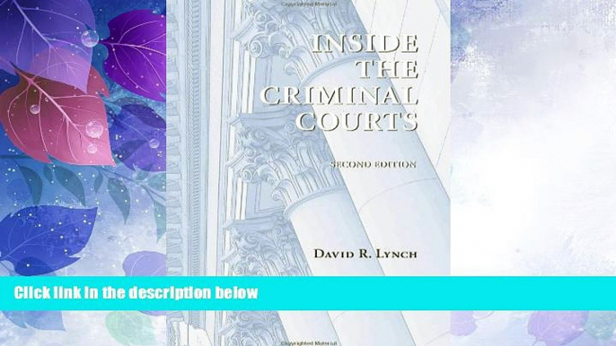 Big Deals  Inside the Criminal Courts  Full Read Best Seller