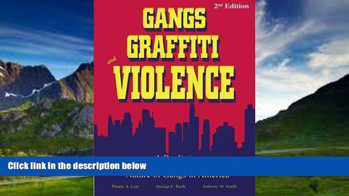 Books to Read  Gangs, Graffiti, and Violence: A Realistic Guide to the Scope and Nature of Gangs