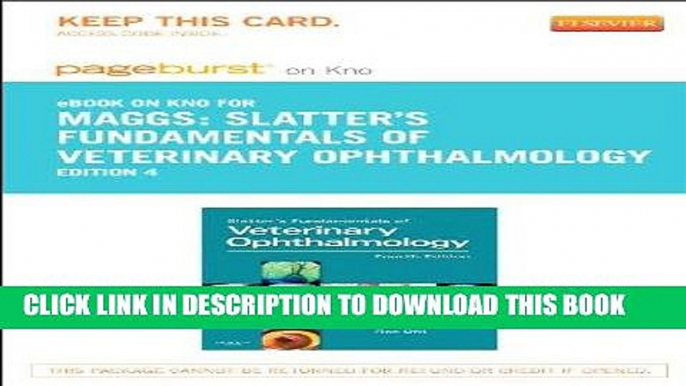 [READ] EBOOK Slatter s Fundamentals of Veterinary Ophthalmology - Elsevier eBook on Intel